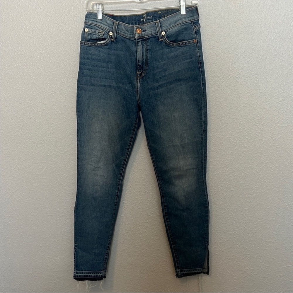7 for all Mankind High Waist Skinny Size 29